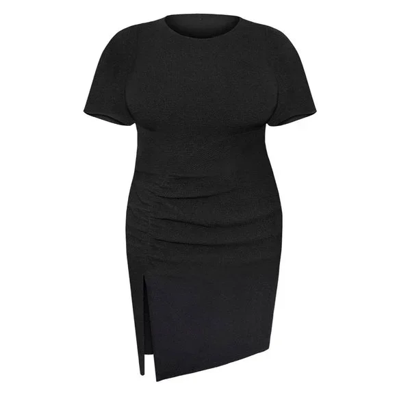 navy blue dress for baby girl RACHEL Rachel Roy Women's Quinn Floral Asymmetric Mesh Midi Dress main image 1